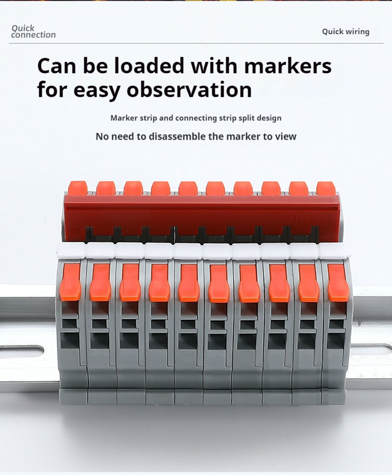 Fast Wire Cable Connectors 1 in 1 out UTJ7R
