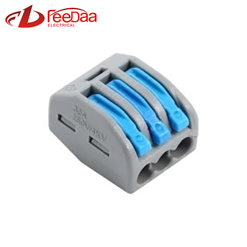 WAGO 222 Series Quickly Wire Connector | 1 In 2 Out PCT-213