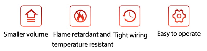 Fast Wire Cable Connectors 3 in 3 out PCT-5233G