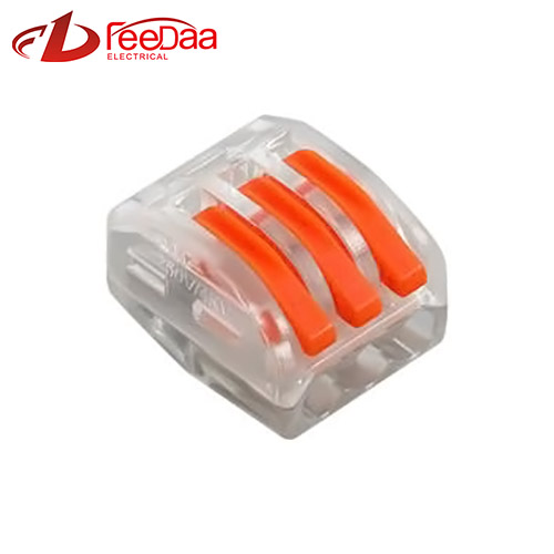 WAGO 222 Series Quickly Wire Connector | 1 In 2 Out PCT-213