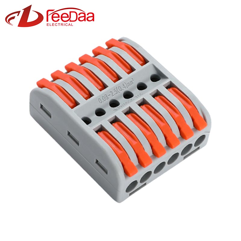 Fast Wire Cable Connectors 6 in 6 out UTJ13-266