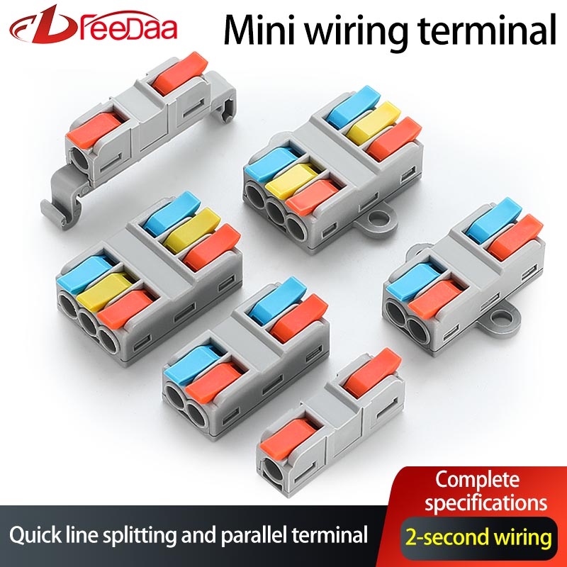 Fast Wire Cable Connectors 3 in 3 out PCT-5233G