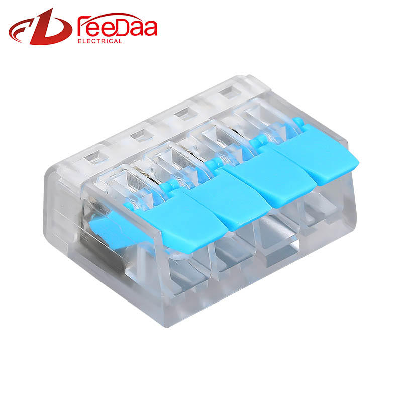 WAGO 221 Series Quickly Wire Connector | 1 In 3 Out PCT-414