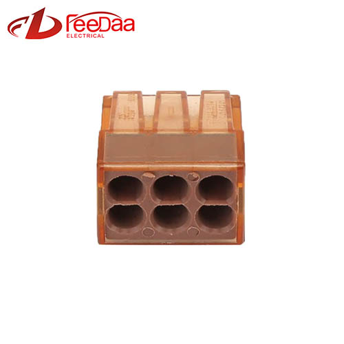 WAGO 773 Series Quickly Wire Connector | 1 In 5 Out PCT-606