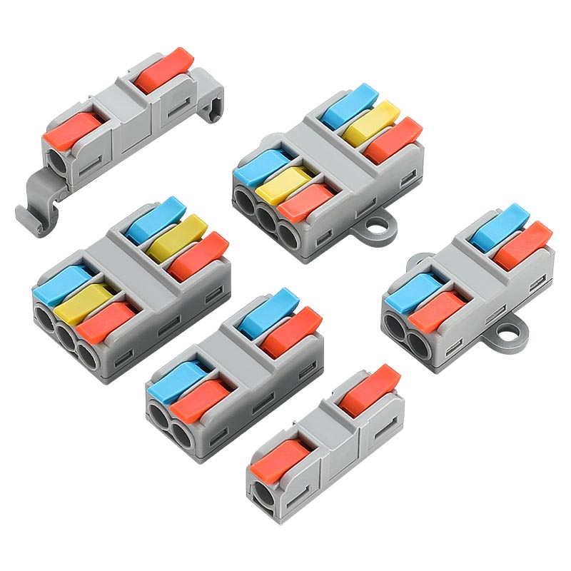 Fast Wire Cable Connectors 3 in 3 out PCT-5233G