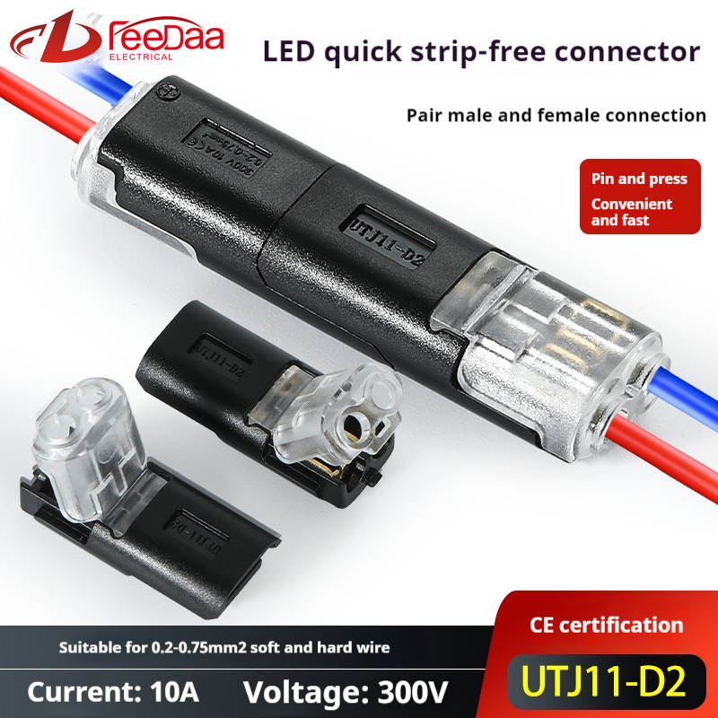 LED non stripped wiring terminal
