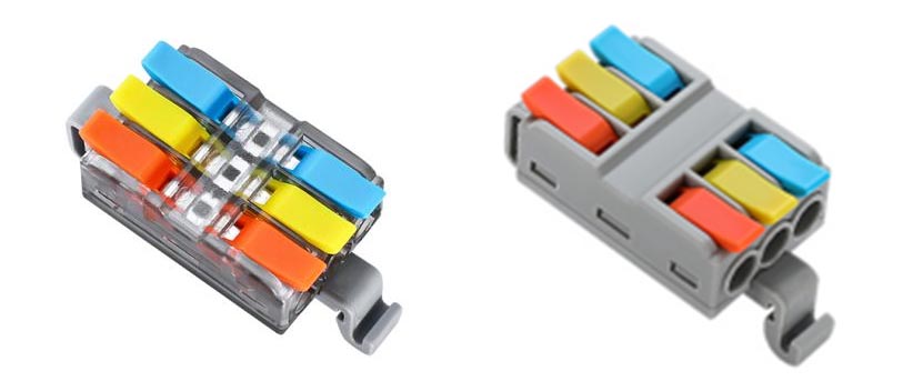 Fast Wire Cable Connectors 3 in 3 out PCT-5233G